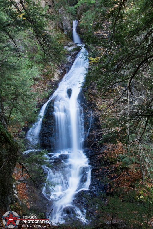 Moss Glen Falls, Stowe, Vt
125 ft drop
