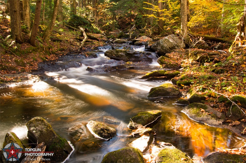 Thundering Brook Falls, Killington, Vt
