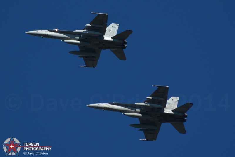 TREND65-66 in the overhead
F/A-18A+ 162442 & 162849
VMFA-314 / MCAS Miramar
10/4/14
