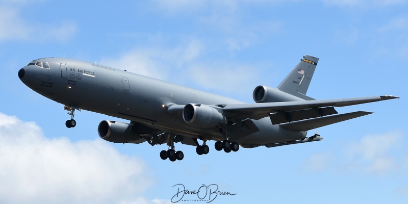 Blue 61 
out of McGuire ARB ferries in the 6 A-10s from overseas
