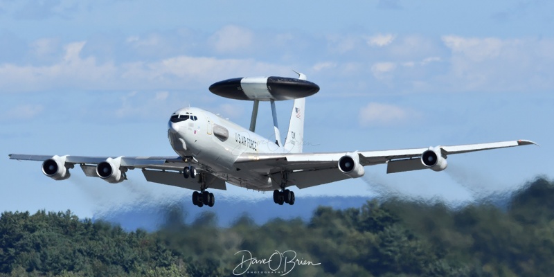 SENTRY 08 working the Bangor runway
E-3CF / 79-0003
964th AACS / Tinker AFB
8/28/2020
