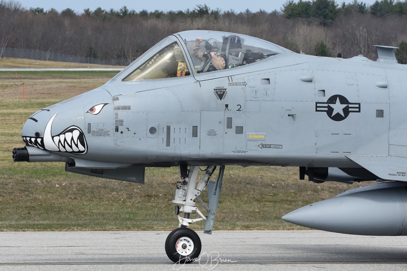 442nd FW taxing to RW 34 - 4/27/18
