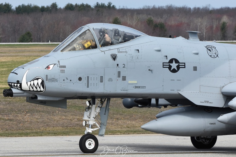 442nd FW taxing to RW 34 - 4/27/18
