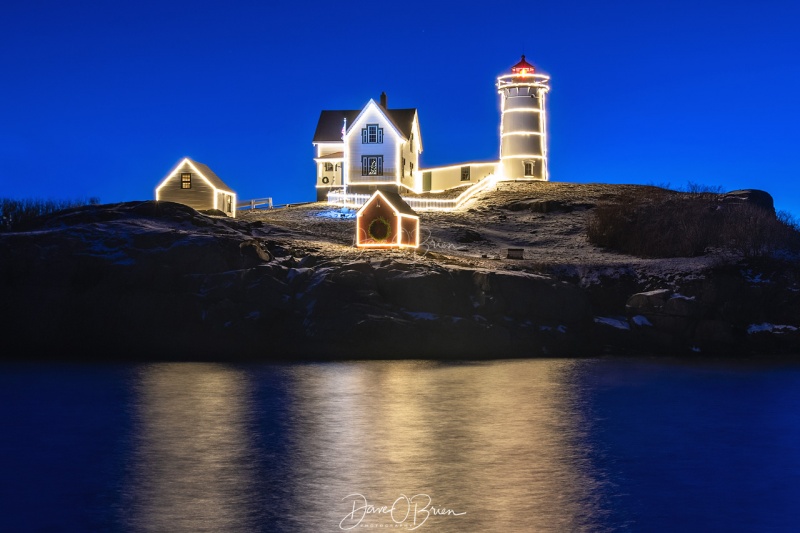 Nubble Lighthouse lit up
Nubble Light at the blue hours
12/21/19
