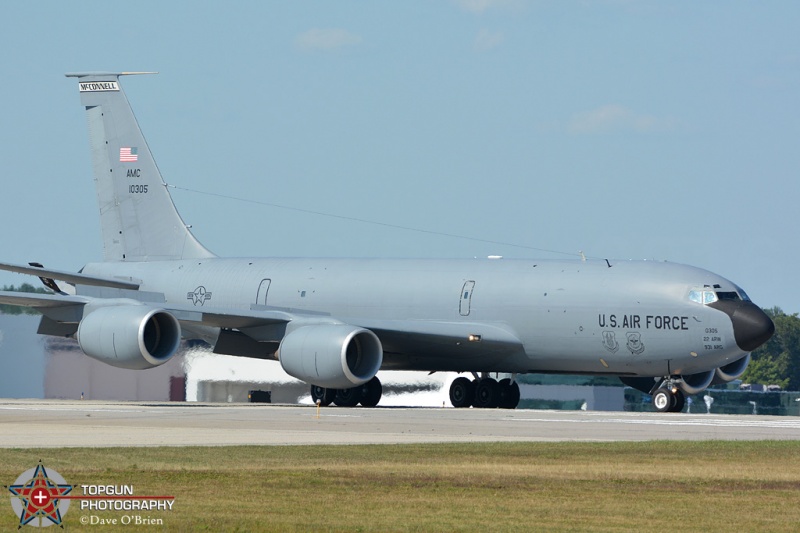 McConnell 135 
GOLD92	
KC-135R / 61-0305	
22nd ARW / McConnell AFB
8/4/16
