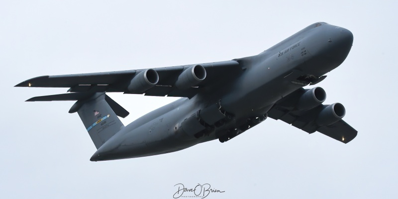 REACH134 departing after being refueled.
C-5M / 84-0061	
9th AS / Dover AFB
4/3/22
Keywords: Military Aviation, KPSM, Pease, Portsmouth Airport, C-5M, 9th AS