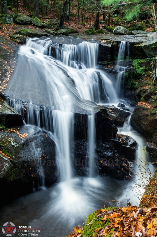 Enders Falls trail in West Granby CT 11/19/17
