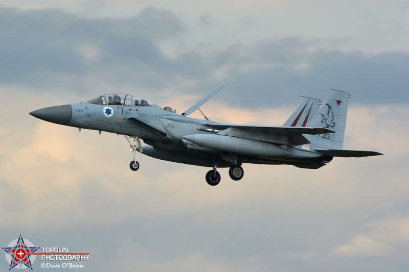 CHEETAH01 Flight inbound to BGR
F-15D / 733	
106sq / Tel Nof AB, Israel
8/30/15
Keywords: Military Aviation, KBGR, Bangor, Bangor International Airport, IAF, F-15D