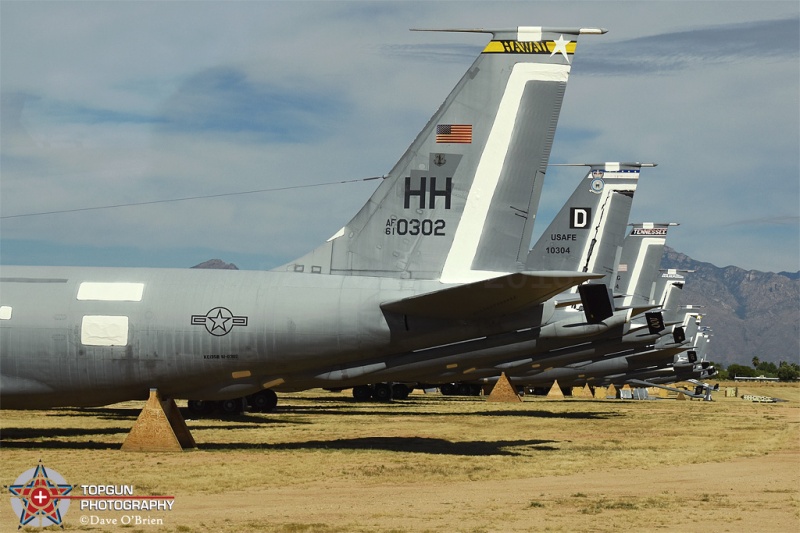 KC-135 tails
AMARG
