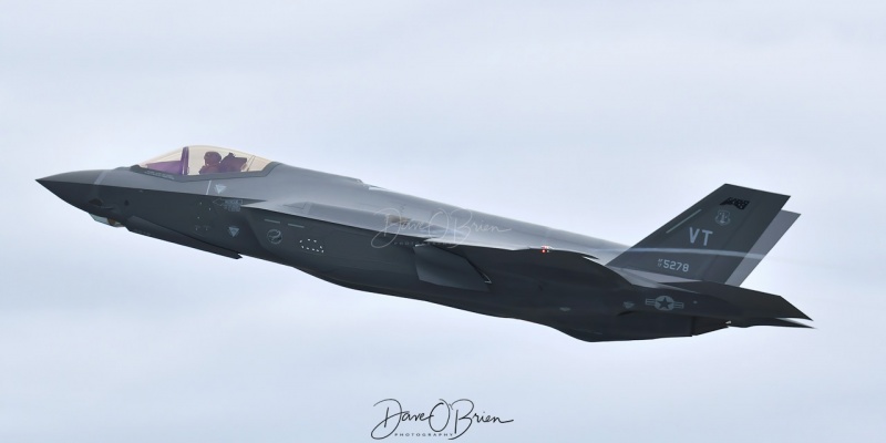 F-35A 17-5278
158th FW VT ANG
Burlington VT
5/5/2020
