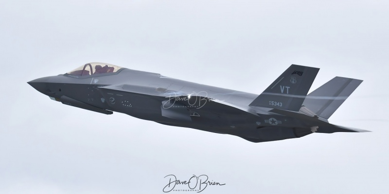 F-35A 18-5343
158th FW VT ANG
Burlington VT
5/5/2020
