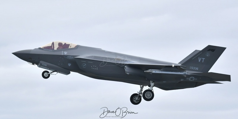 F-35A 18-5336
158th FW VT ANG
Burlington VT
5/5/2020
