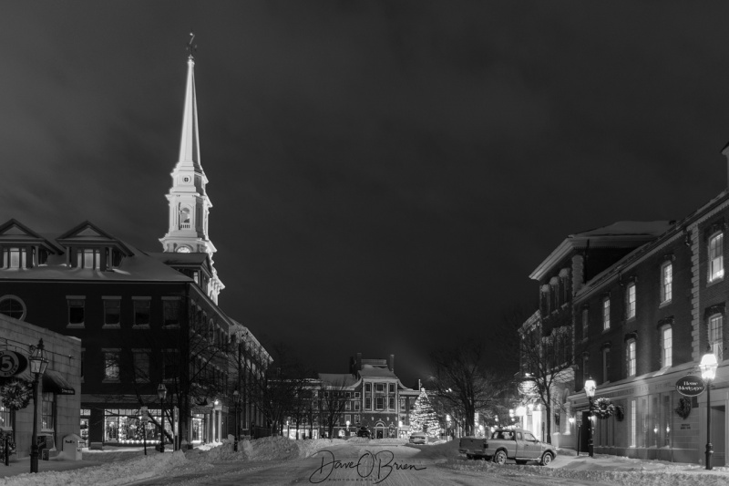 Downtown Portsmouth after a fresh snow storm 1/4/18
