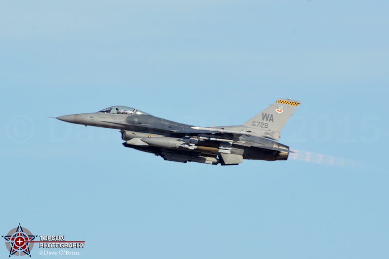 F-16 Viper of the 57th WG departing Nellis
Nellis AFB, NV 4-29-15
