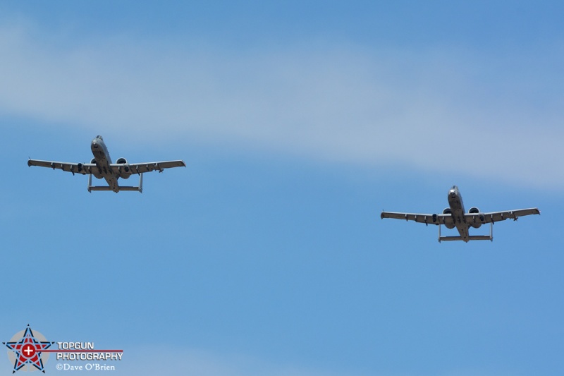 pair of A-10's heading out to the range
Davis-Mothan AFB
