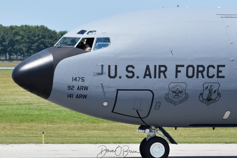 SPUR71 taxing up to RW34
KC-135R /	59-1475	
909th ARS / McConnell AFB
8/6/21
Keywords: Military Aviation, PSM, Pease, Portsmouth Airport, KC-135R, 909th ARS