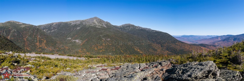 A 5 shot Panorama from Mt Washington Auto road 10/13/17
