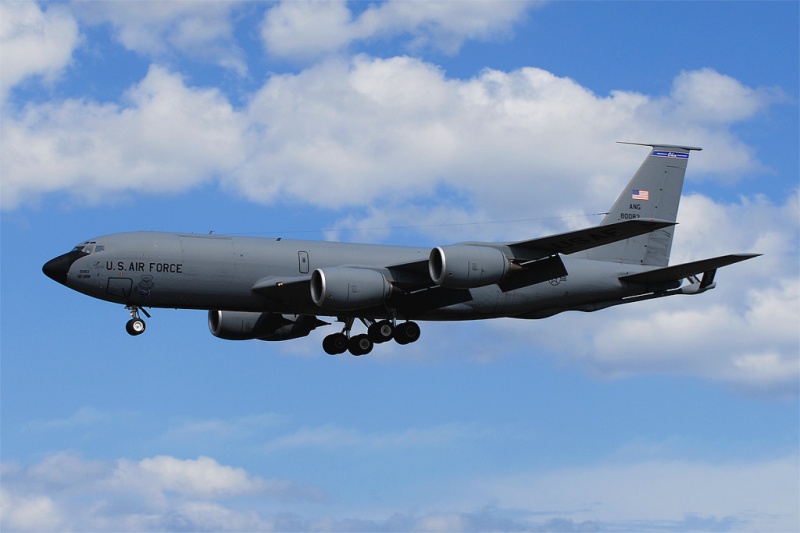 Ohio ANG inbound
KC-135R / 58-0083	
121st ARW / Ohio

