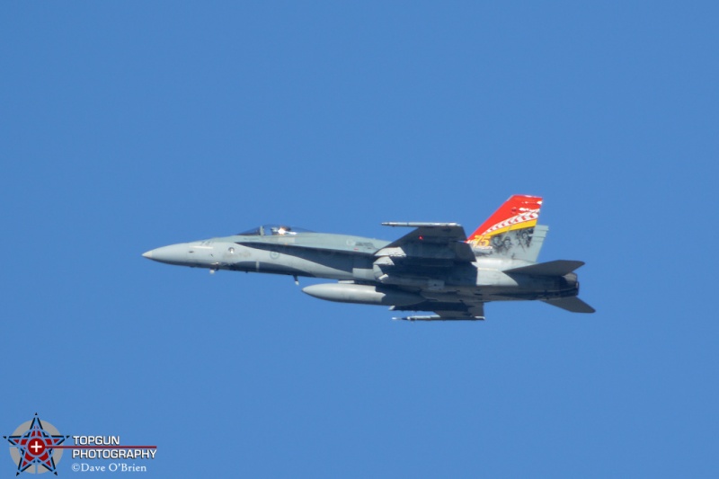 CF-18 sporting the 75th Anniversary paint job
MCAS Miramar 11-2-16
