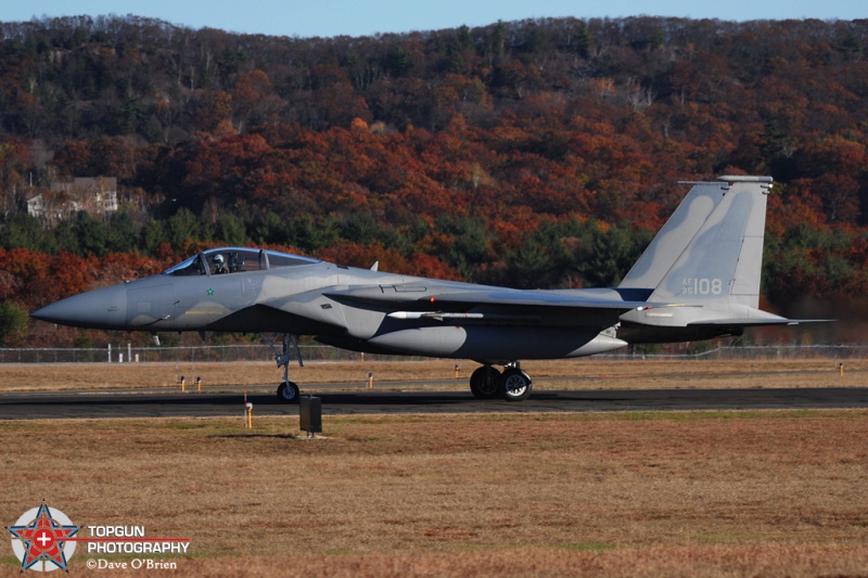 KILLER02 with a single kill marking
F-15C / 85-0108	
104th FW / Barnes ANGB
11/2/2010
Keywords: Military Aviation, KBAF, Barnes ANGB, Westfield Airport, F-15C, 104th FW