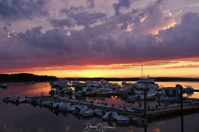 Newington Harbor Sunset 
Sun sets after the storms move through
7/12/22 
Keywords: NewingtonNH Harbor Sunset