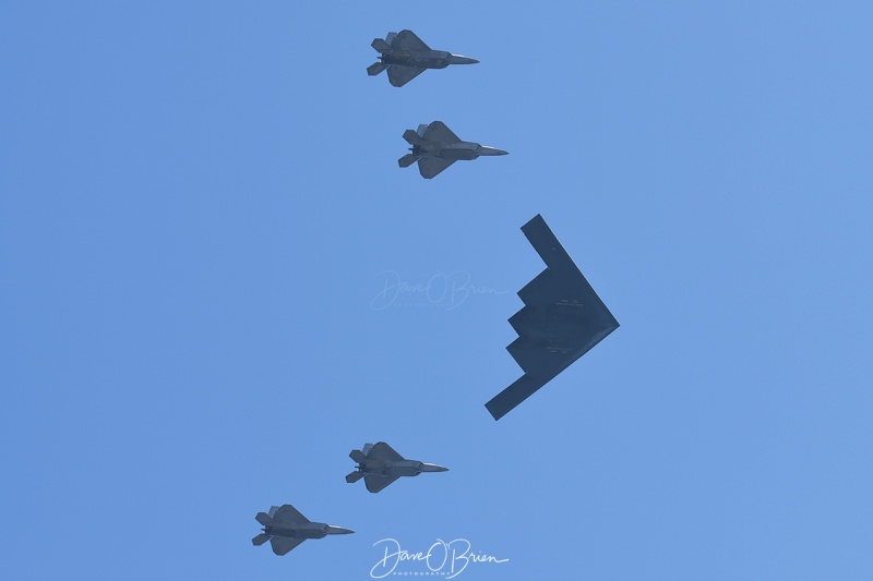 FUTURE 21 B-2 and FUTURE 31 4 F-22's
4th of July Boston Fly Over
7/4/2020
