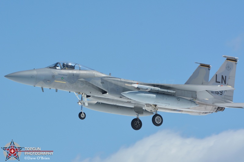 Lakenheath F-15 Eagles of the 393FS 4/2/17
