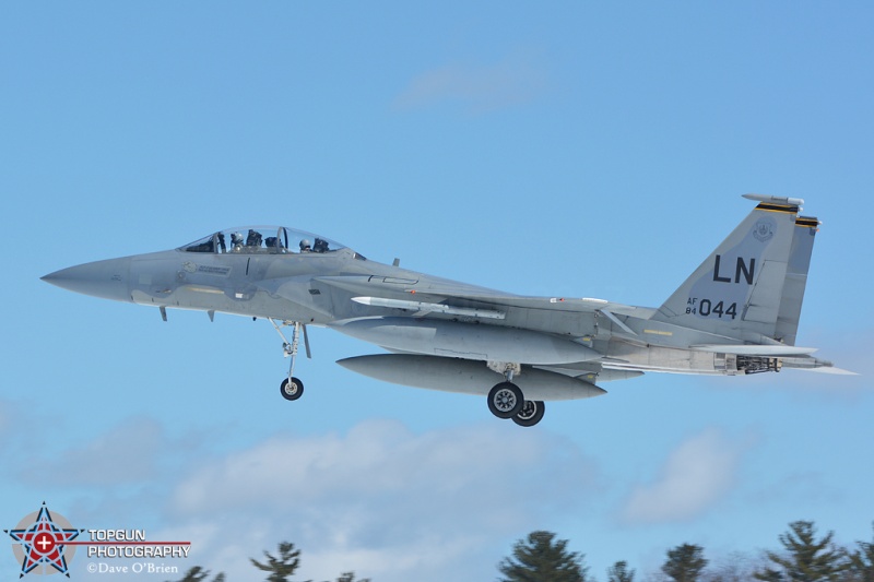 Lakenheath F-15 Eagles of the 393FS 4/2/17
