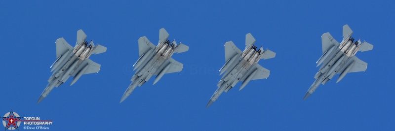 Lakenheath F-15 Eagles of the 393FS 4/2/17
