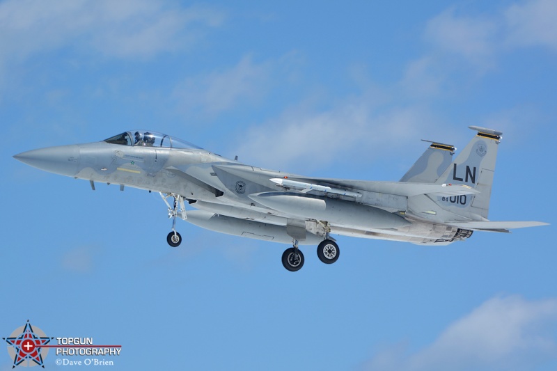 Lakenheath F-15 Eagles of the 393FS 4/2/17
