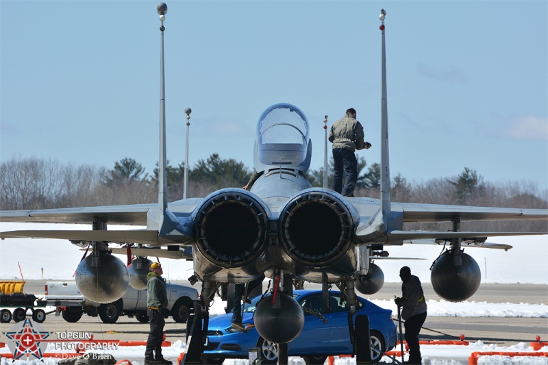 Lakenheath F-15 Eagles of the 393FS 4/2/17
