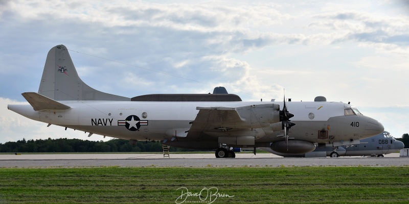 NAVY VVPR410	
EP-3E II / 161410	
VQ-1	NAS / Whidbey Island, WA
7/22/21
Keywords: Military Aviation, PSM, Pease, Portsmouth Airport, EP-3E Orion, US Navy, VQ-1