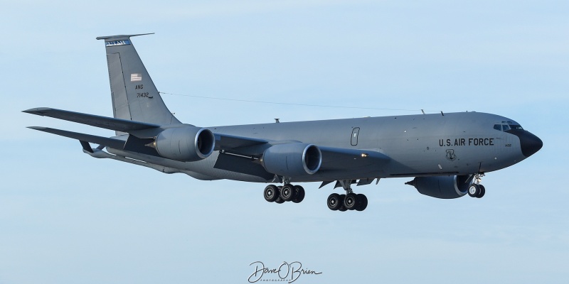 FLAM32
KC-135R / 57-1432	
191st ARS / Utah
6/27/23
Keywords: Military Aviation, KPSM, Pease, Portsmouth Airport, KC-135R, 191st ARS