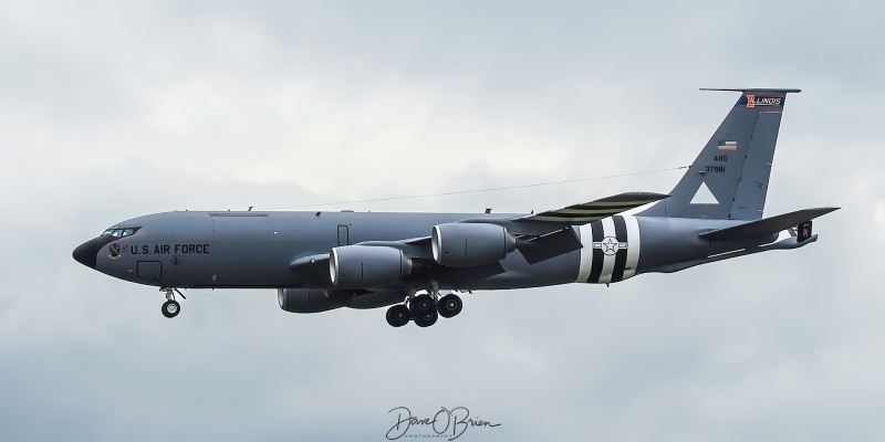 GOLD12
63-798 / KC-135R	
108th ARS / Scott AFB, IL
6/18/25
Keywords: Military Aviation, KPSM, Pease, Portsmouth Airport, KC-135R, 108th ARS