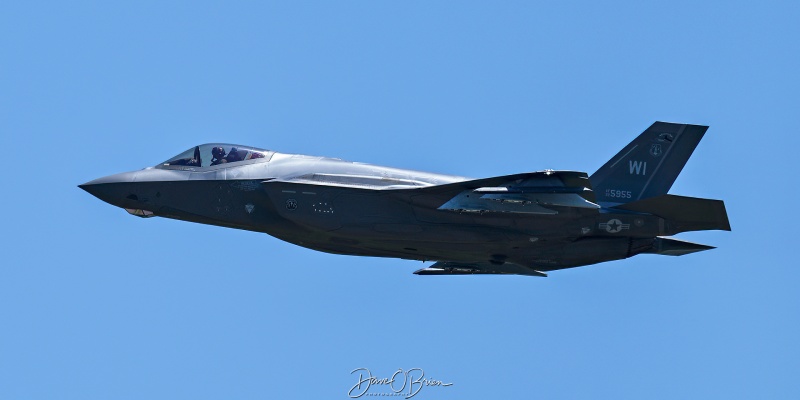 HAWK21 
22-5955 / F-35A  
176th FS / Truax Field ANGB, WI
6/11/26
Keywords: Military Aviation, KBAF, Barnes ANGB, Westfield Airport, F-35A, 176th FS