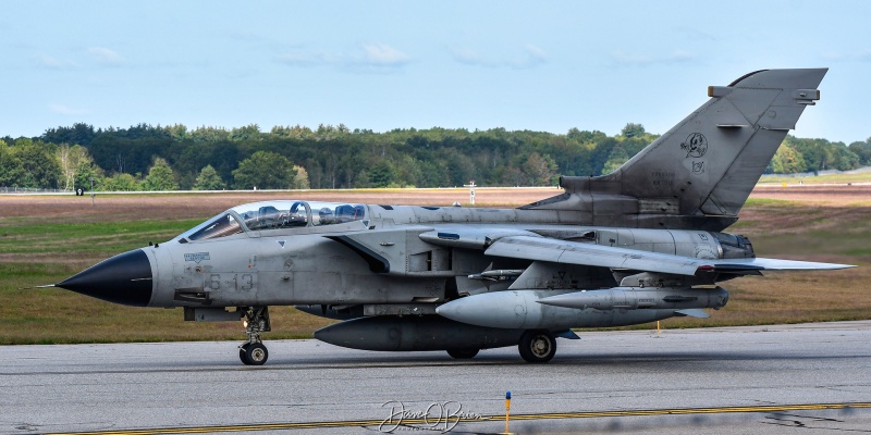 IAM061
Tornado / MM7014	
GEA 6° Stormo / Ghedi Air Base, Italy
9/26/23
Keywords: Military Aviation, KPSM, Pease, Portsmouth Airport, RAF, Tornado
