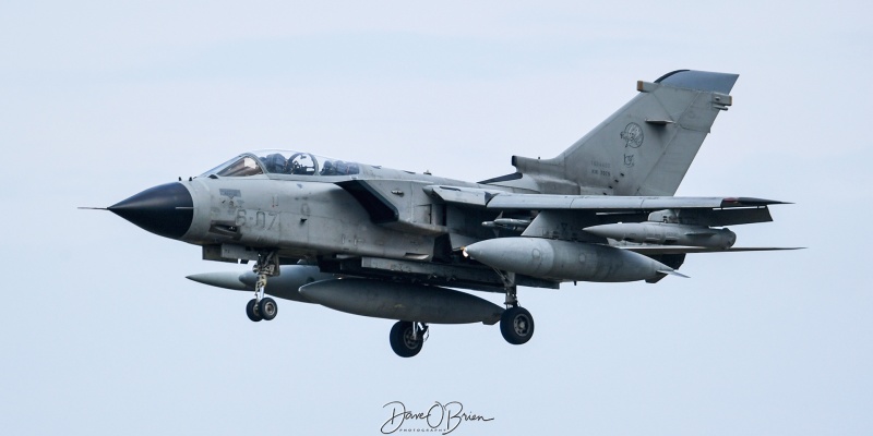 IAM061
Tornado / MM7075	
GEA 6° Stormo / Ghedi Air Base, Italy
9/25/23
Keywords: Military Aviation, KPSM, Pease, Portsmouth Airport, RAF, Tornado