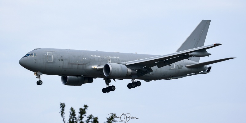 IAM1443
KC-767A / MM62229	
Pratica di Mare / Italian
9/25/23
Keywords: Military Aviation, KPSM, Pease, Portsmouth Airport, RAF, KC-767A