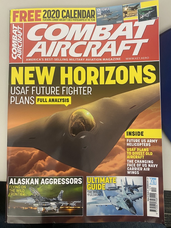 COMBAT AIRCRAFT 158TH FW RECEIVES FIRST 2 F-35'S
Volume 20, Number 12 - December 2019 issue
