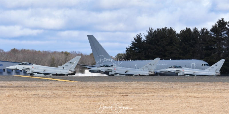 Italian Air Force departs for Red Flag 20-01
Typhoons taking RW34 to depart
2/27/2020
