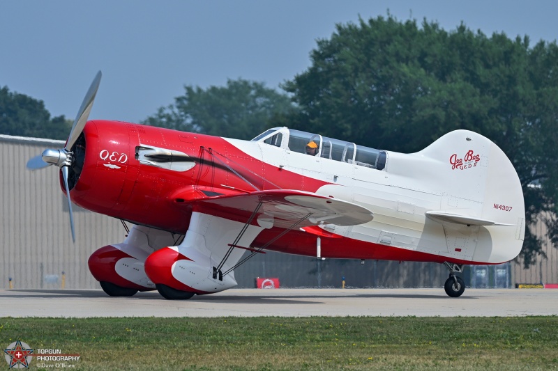 Gee Bee
N14307 / Jim Moss QED		
Mount Pleasant, TX
7/19/26
Keywords: Military Aviation, KOSH, Oshkosh, EAA Air Adventure, Air Show, F-22 Demo, F-35B Demo, F-16 Demo