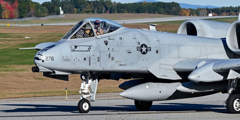 KACEY01
80-0276 / A-10C	
190th FS / Gowen Field ANGB, ID
10/17/25
Keywords: Military Aviation, KPSM, Pease, Portsmouth Airport, A-10C, 190th FS