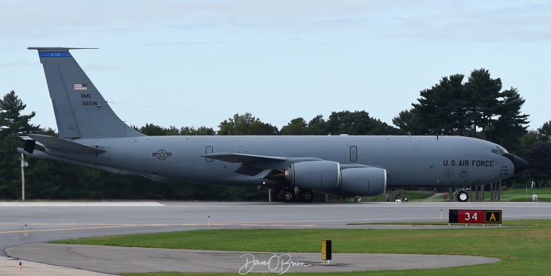 WINK64 taking off for CAP duty over DC
KC-135T /	60-0336	
91st ARS /	MacDill AFB
9/25/21
Keywords: Military Aviation, PSM, Pease, Portsmouth Airport, KC-135R, 91st AS
