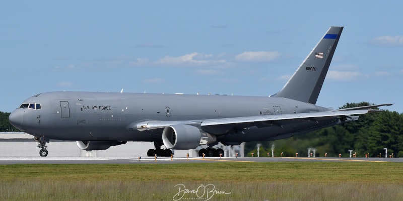 VYNIL62 
KC-46A / 16-46020	
133rd ARS	 / Pease ANGB
8/15/21

Keywords: Military Aviation, PSM, Pease, Portsmouth Airport, 157th ARW, KC-46A