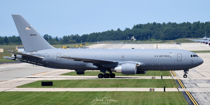 SPUR95
KC-46A / 18-46040	
344th ARS / McConnell AFB
8/15/21
Keywords: Military Aviation, PSM, Pease, Portsmouth Airport, KC-46A,344th ARS