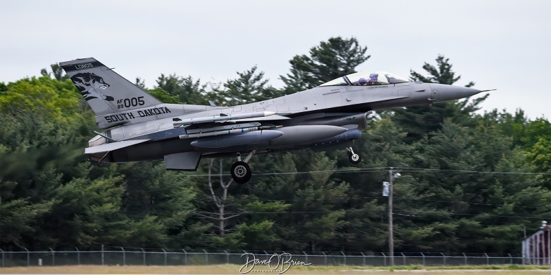 LOBO12
F-16C / 89-2005	
175th FS / Sioux Falls, SD
6/2/23
Keywords: Military Aviation, KPSM, Pease, Portsmouth Airport, F-16, 175th FS