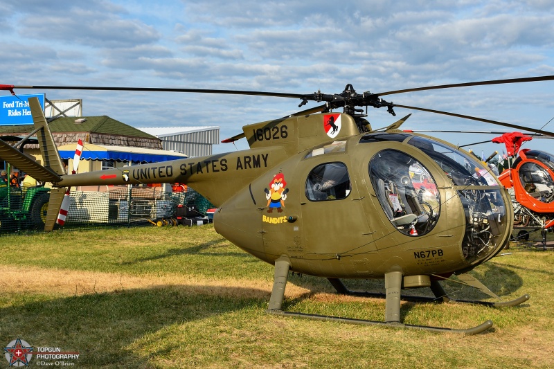 LOACH  
OH-6A / N67PB
7/24/26
Keywords: KOSH, Oshkosh, EAA Air Adventure, Air Show, OH-6A