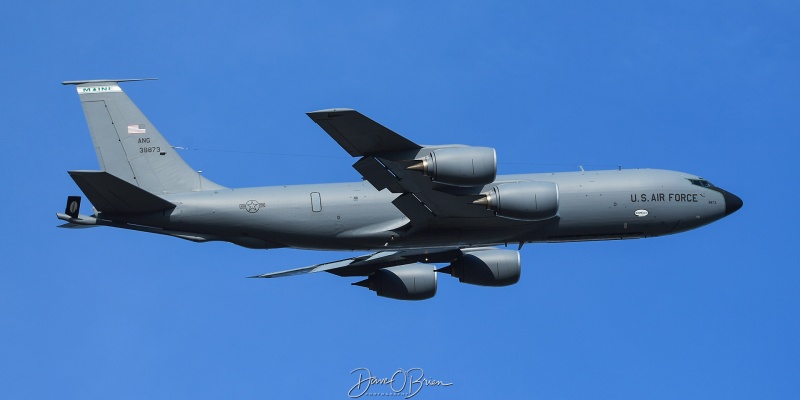 MAINE87
63-8873 / KC-135R	
132nd ARS / Bangor ANGB, ME
8/28/25
Keywords: Military Aviation, KPSM, Pease, Portsmouth Airport, KC-135R,