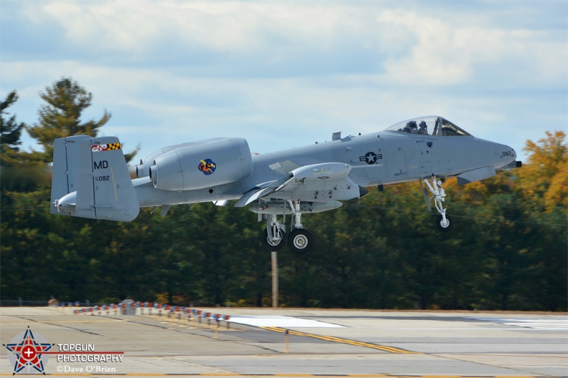 HOG11
A-10C / 79-0082	
175th FW/104FS / Warfield ANGB
10/14/15
