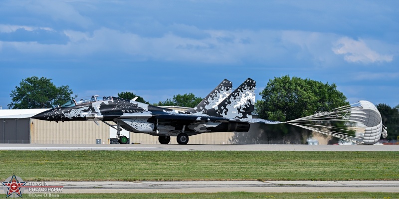 MIG-29UB
N29UB / MIG-29UB
Jared Isaacman
7/21/26
Keywords: Military Aviation, KOSH, Oshkosh, EAA Air Adventure, Air Show, MIG-29UB